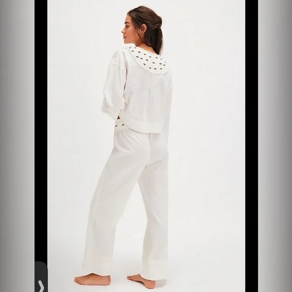 Nwot Free People Sweet As Roses Lounge Set  XSmall - Picture 2 of 4